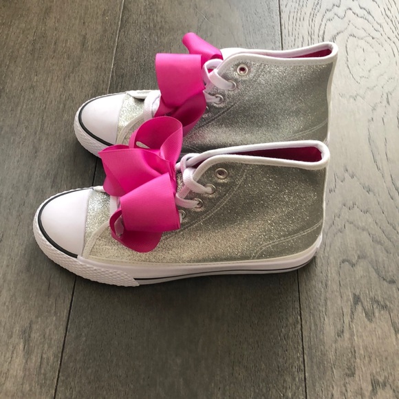 Jojo Siwa Nickelodeon canvas girl’s booties - Picture 3 of 8